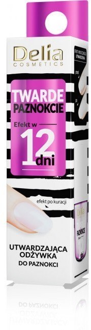 Delia Cosmetics Efekt w 12 dni Odżywka do paznokci Twarde Paznokcie-utwardzająca 11ml 112451