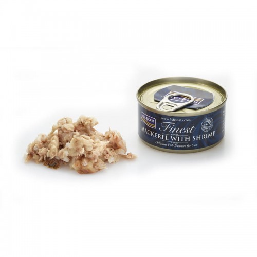 Fish4Cats FISH4CATS MAKRELA Z KREWETKAMI 70g