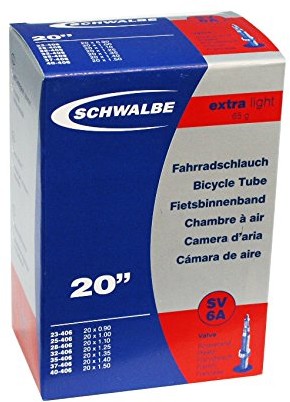 Accent rowerowa SCHWALBE sv6 a Extra Light 23/40 406 EK 40 MM, 10414393 1432032300_20 Zoll