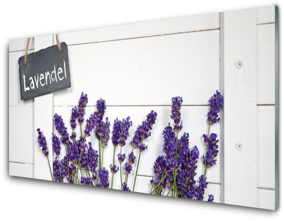 Tulup.pl Panel Szklany Kwiaty Roślina Natura 100x50cm