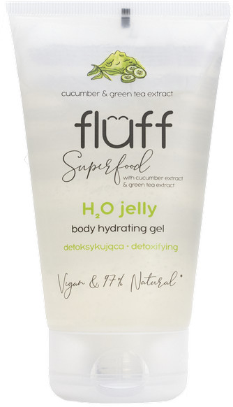 Fluff FLUFF H2O Jelly Woda żelowa Ogórek i Zielona Herbata 150ml 64635-uniw