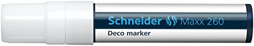 Schneider windowmarker Deco marker Maxx 260, 5 + 15 MM, biały 126049