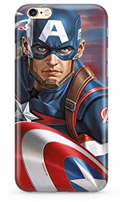 ERT GROUP Oryginalne etui na telefon komórkowy Marvel Captain America 022 IPHONE 6 PLUS Phone Case Cover MPCCAPAM7854
