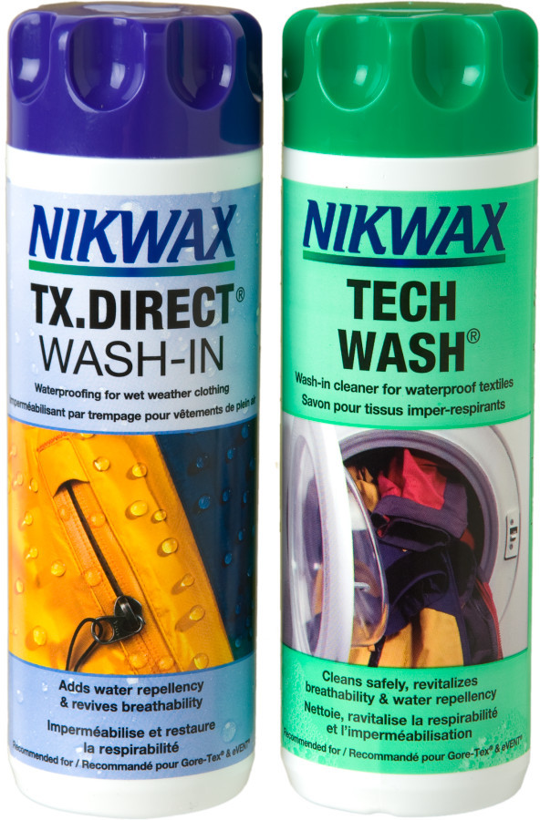 Nikwax Tech Wash 300ml + Tx. Direct Wash-In 300ml
