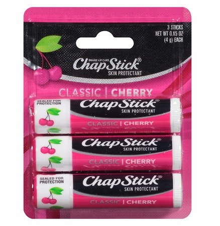 ChapStick Balsam Do Ust Classic Cherry 3PK Blister