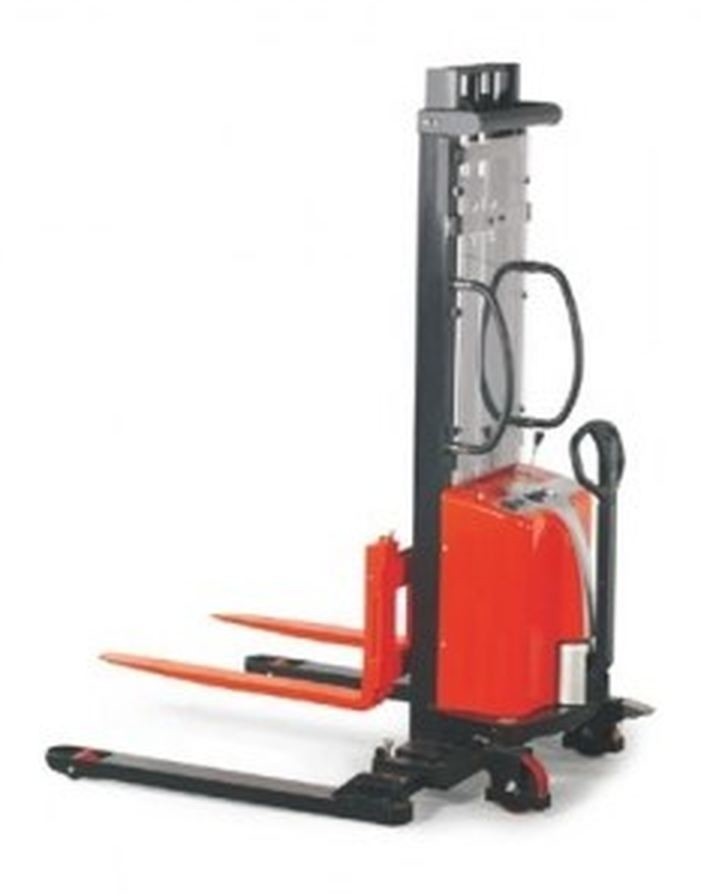 005 DOSTAWA GRATIS! 00568962 Wózek podnośnikowy półelektryczny udźwig 1000 kg min./max wysokość wideł 70/1600 mm) 68962-uniw