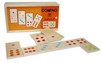 Brimarex Domino Tradycyjne Drewniane