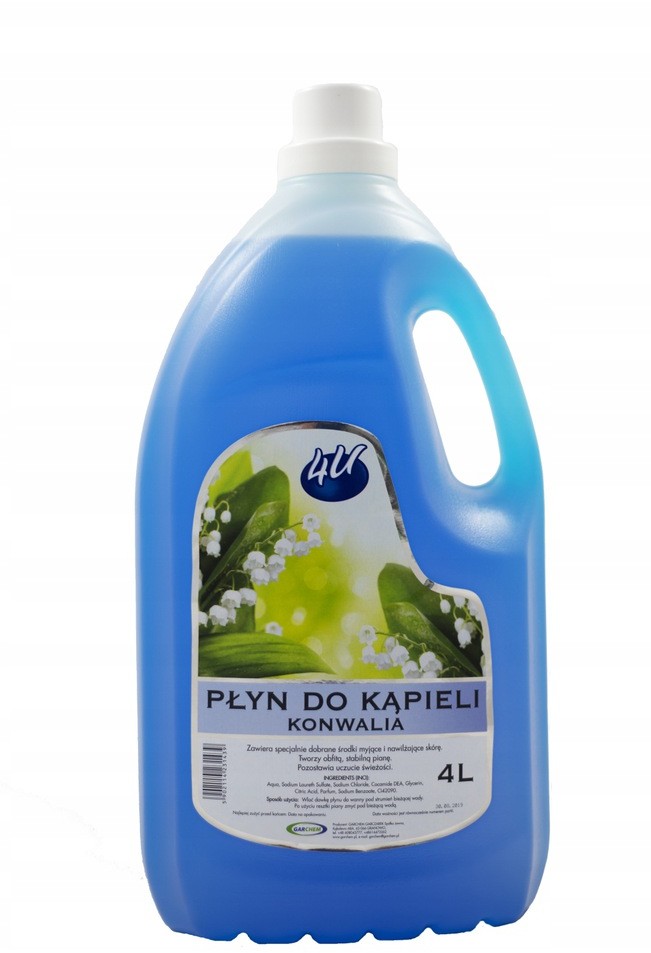 4U płyn do kąpieli Konwalia 4 l