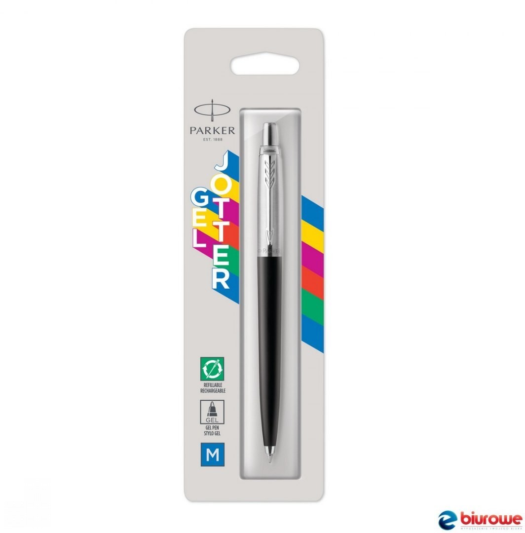 Parker Długopis żelowy niebieski) JOTTER ORIGINALS BLACK 2140495 blister 2140495