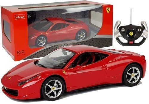 Rastar Auto R/C Ferrari Italia 1:14 Czerwone na Pilota
