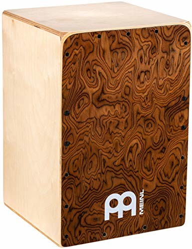 Meinl Percussion Percussion Bęben Cajon Box z wewnętrznymi włosami Made IN EUROPE idealny do muzyki akustycznej, bałtyckiego drewna brzozowego, 2-Lata gwarancja (SC80BW) SC80BW
