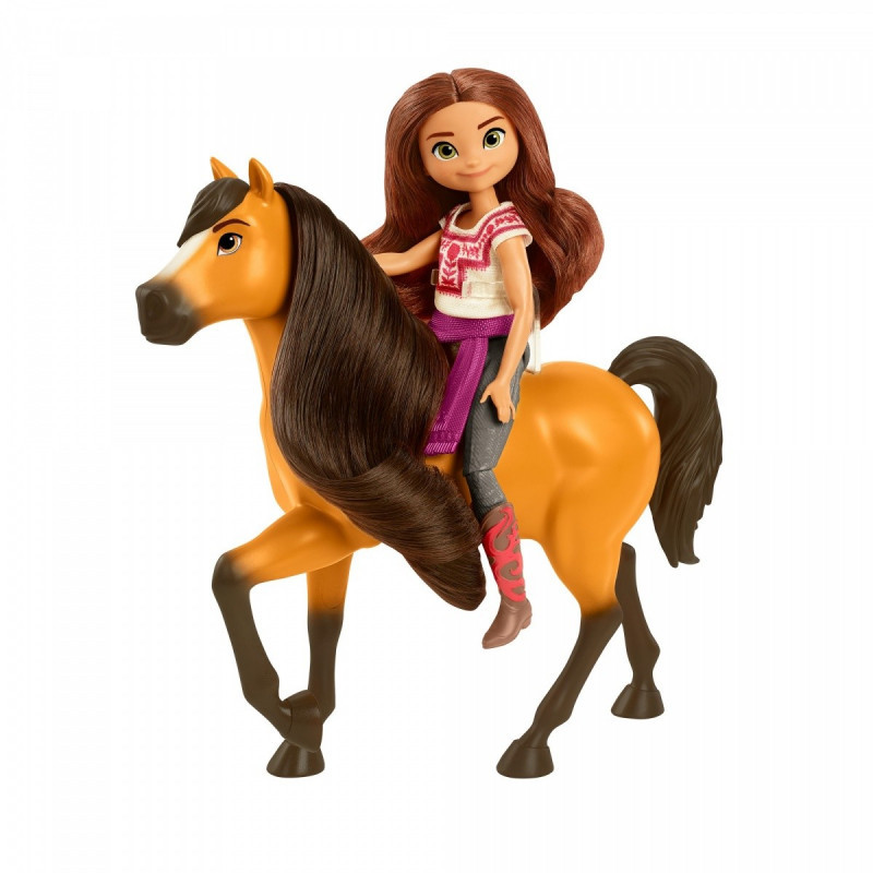 Mattel Mustang Duch wolnosci La lka + brazowy kon