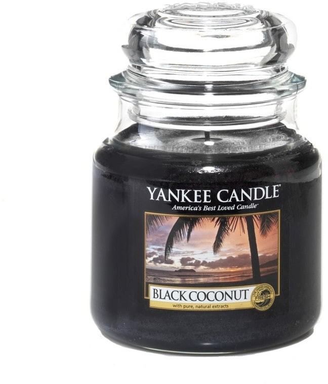 Yankee Candle Black Coconut 104 g Classic mała świeczka zapachowa