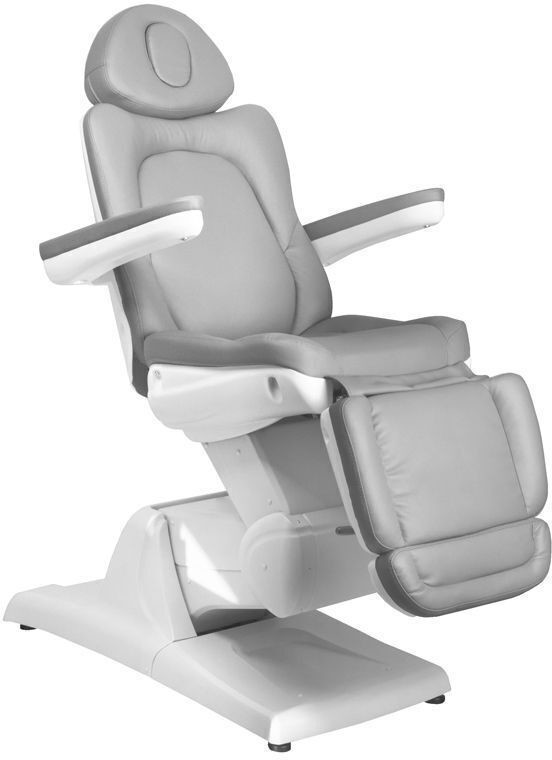 FOTEL KOSMETYCZNY ELEKTR. AZZURRO 870 3 SILN. SZARY 109076