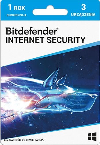 BitDefender Internet Security 3D/12M PLBITDBS02