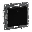 Legrand Przycisk do rolet czarny NILOE STEP 863543
