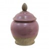 Clayre & Eef Ceramiczny Pojemnik z Pokrywką Różowy 6CE1383