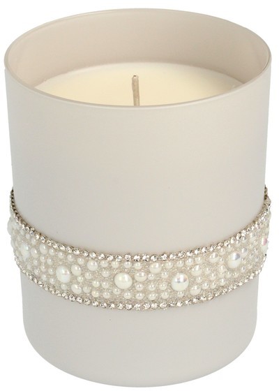 Artman Candles Candles Crystal Glass Świeca zapachowa Pearl szara 1szt