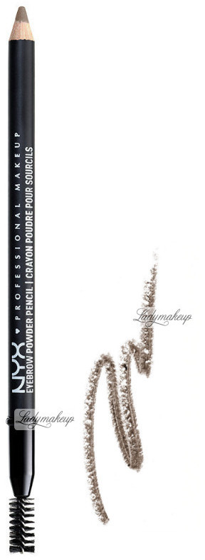NYX professional makeup Professional Makeup - EYEBROW POWDER PENCIL - Kredka do brwi ze szczoteczką - ASH BROWN