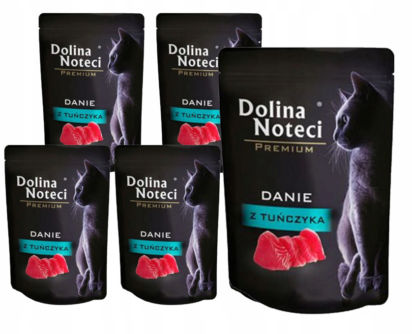 Dolina Noteci dla Kota DANIE Z TUŃCZYKA Zestaw Saszetek 85g x 10 ZEST-DNP-KOT-85-T-10