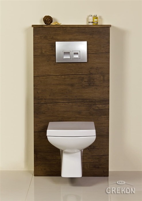 Gante Kompletna zabudowa stelaża podtynkowego WC seria Fokus AD FKS-AD-GE60/120