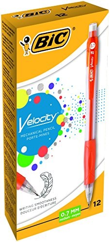 BIC Velocity Pencil ołówek mechaniczny (3 X 0,7 MM HB-MIN) 12 sztuki A-829133