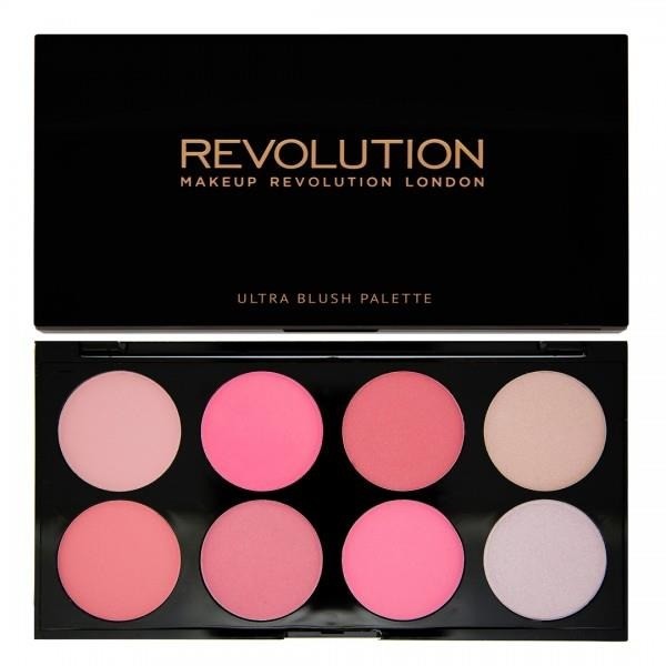 Makeup Revolution Ultra Professional Blush Palette paleta róży Hot Spice 13g