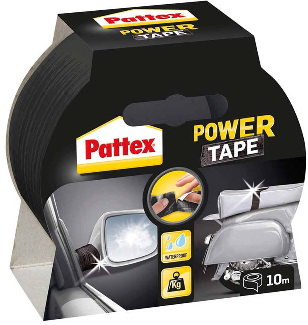 Pattex Taśma naprawcza Power Tape czarna 10 m x 50 mm