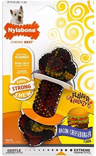 Interpet Po właściwym Bone w dużym Speck cheeseburger z psem rozgryzać, mały NRD001P