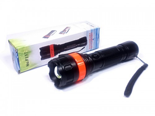 F157 Latarka LED 3 funkcje + ZOOM 0360