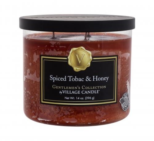 Village Candle Gentlemens Collection Spiced Tobac & Honey świeczka zapachowa 396 g dla mężczyzn