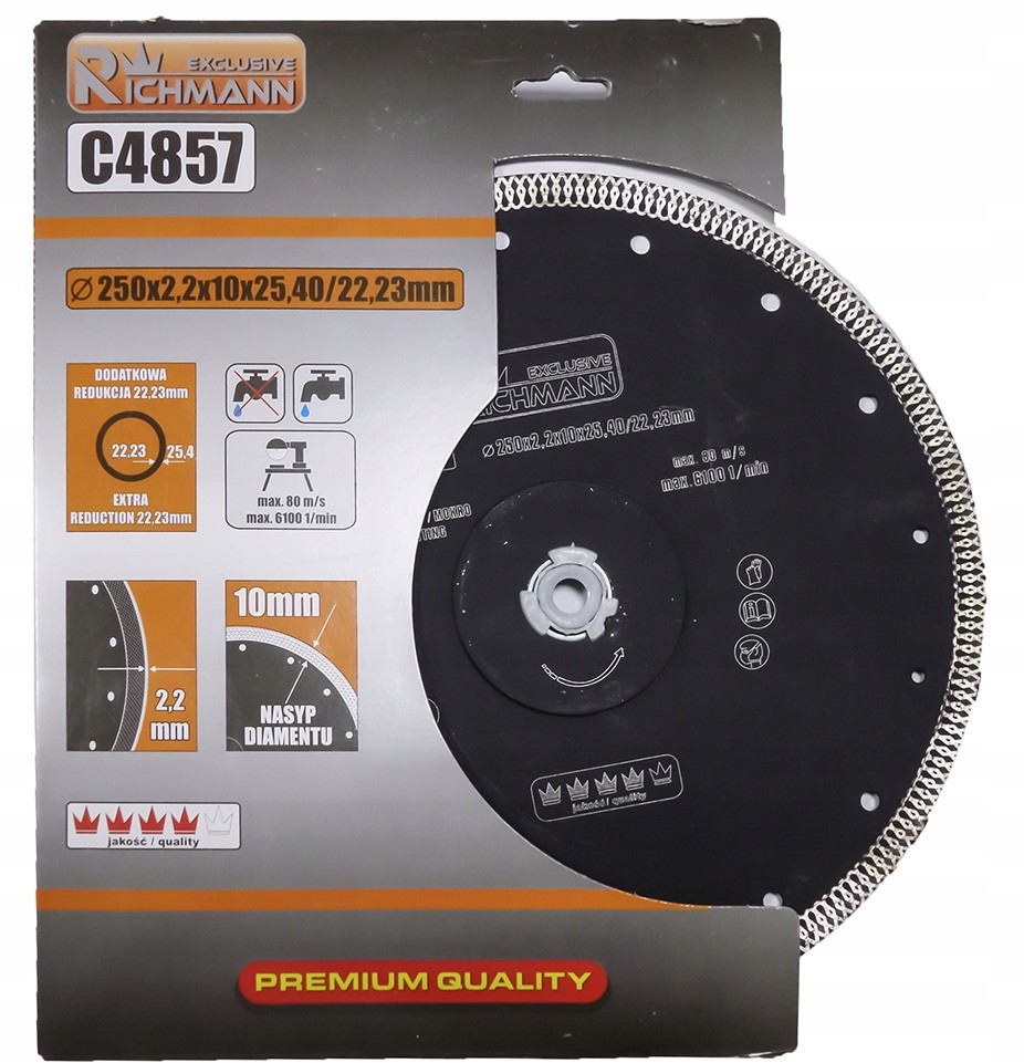 Tarcza Diamentowa Cienka 250 Corona C4857