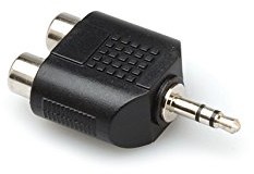 Hosa grm193 adapter dual-Jack 3,5 mm TRS GRM193