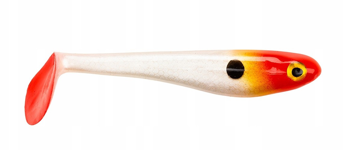 BERKLEY Hollow Belly 10cm Red Head Guma