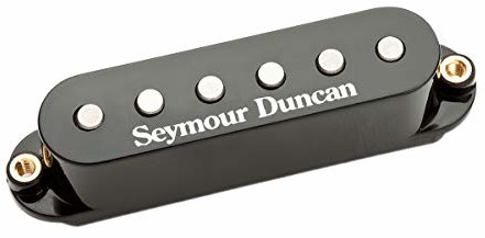 Seymour Duncan STK-S4M Humbucker Single Size Stack Plus Strat Pickup do gitary elektrycznej czarny ESD STK-S4M