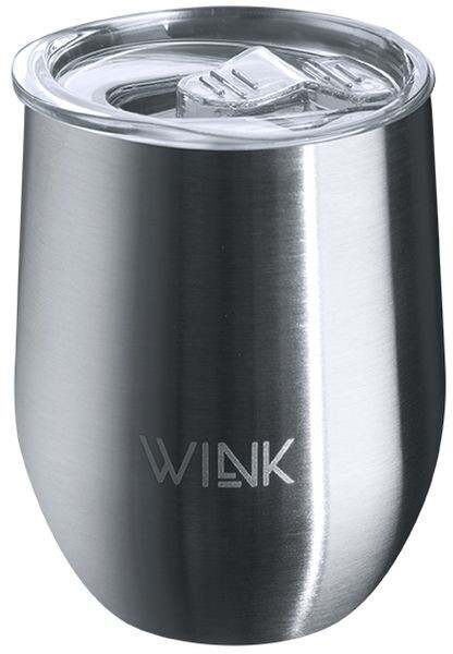 Kubek Termiczny Tumbler WINK SILVER MATTE 350 ml. T-00009