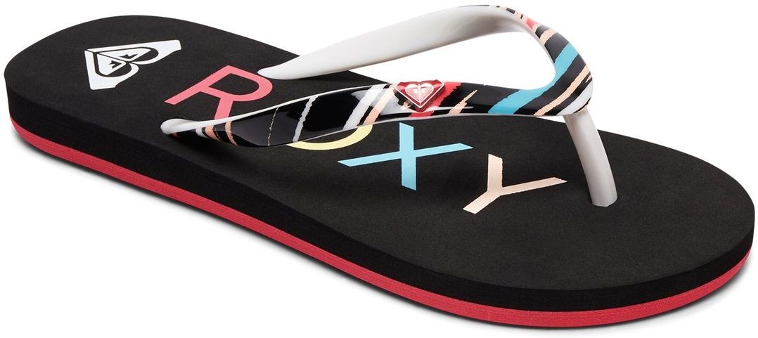 Roxy japonki ęce PEBBLES Black Multi BK5