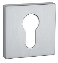 STILE ROZETA KWADRATOWA STILE Q 7S WKŁADKA KOLOR  SATYNA CHROM STILE Q 7S PZ SATYNA CHROM