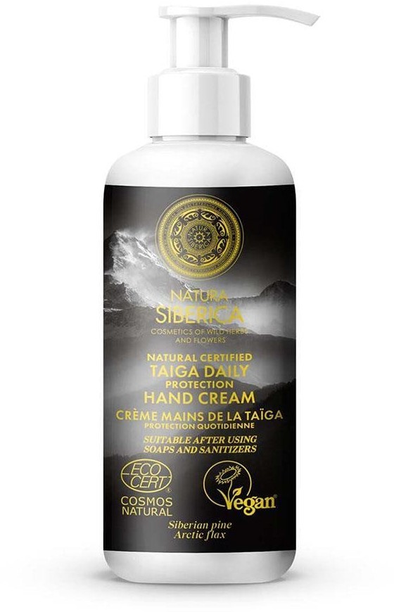 Natura Siberica Pielęgnacja rąk Naturalny certyfikowany ochronny krem do rąk do codziennej pielęgnacji S.O.S 250 ml