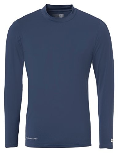 Uhlsport LA koszulka funkcjonalna z długim rękawem dla dzieci, niebieski (Marine), 164 100307814