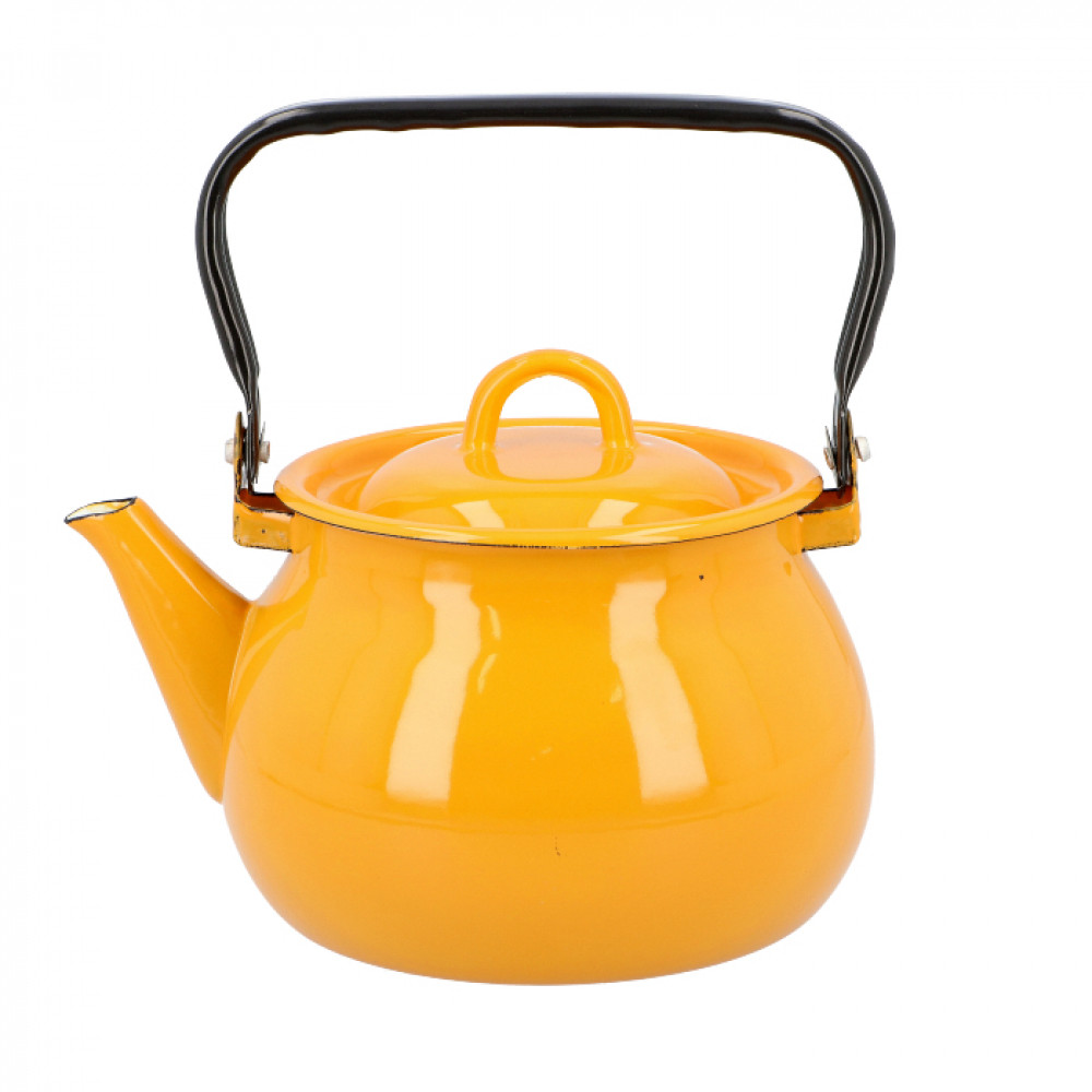 Olkusz AGD Czajnik Emaliowany Steam Miodowy 2 L Wh