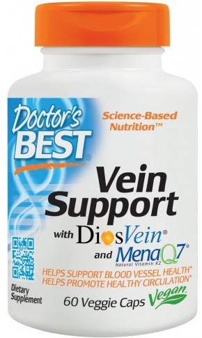 Doctor's Best Sklep Doctor's Best Vein Support with DiosVein and MenaQ7 60 vcaps