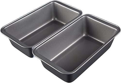 AmazonBasics Carbon Steel Bread Pan  2-Pack 78262