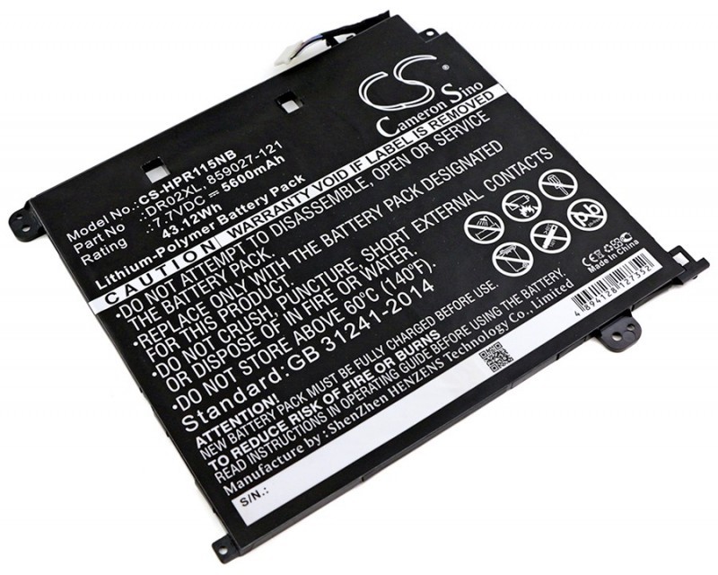 Cameron Sino HP Chromebook 11 G5 859027-121 5600mAh 43.12Wh Li-Polymer 7.7V