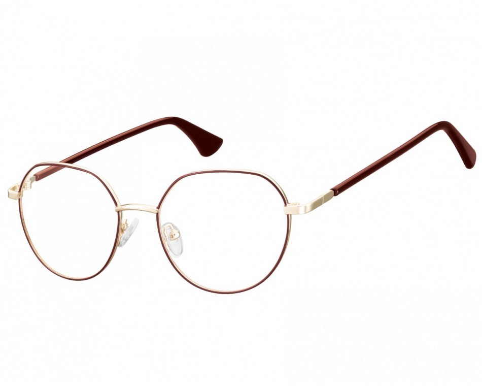 SUNOPTIC Okulary Lenonki okrągłe Oprawki optyczne 916G