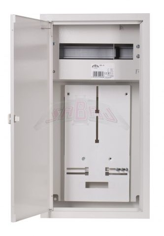 Sabaj System Szafka licznikowa natynkowa 1-licznikowa 3-fazowy 12 modułów IP31 310x580x220 Biała na zatrzask NRL 12 Z