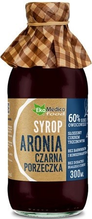 EkaMedica SYROP ARONIA CZARNA PORZECZKA 300ML