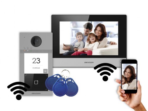 Euratech Hik Vision IP WiFi - HikVision DS-KIS604 - Zestaw DS-KIS604P