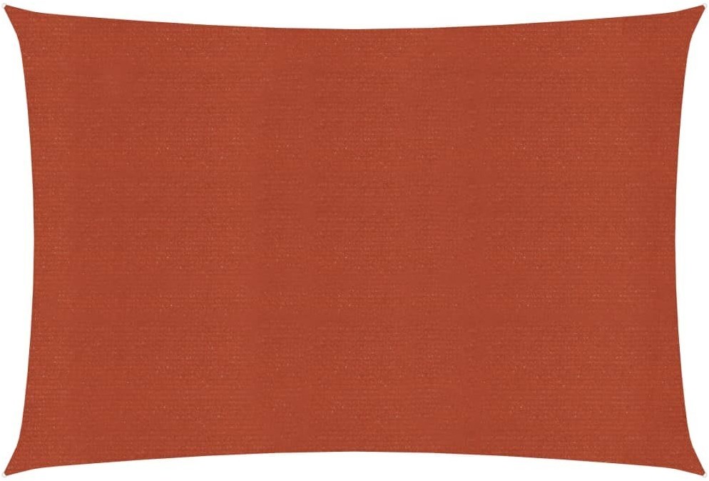 VidaXL Żagiel przeciwsłoneczny, 160 g/m, terakotowy, 5x7 m, HDPE 311357 VidaXL