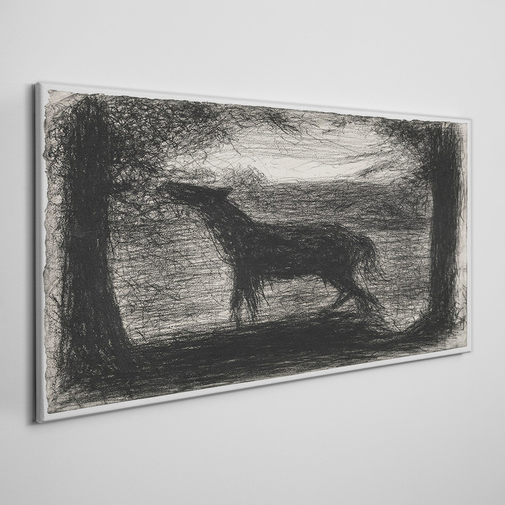 PL Coloray Obraz na Płótnie Źrebię Le Poulain Colt Seurat 100x50cm